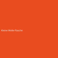 Kleine Wolle-Flasche