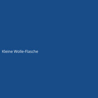 Kleine Wolle-Flasche