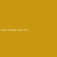 Geschmeidiger Leder-Hut