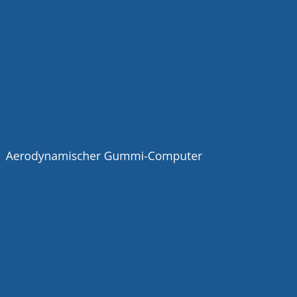 Aerodynamischer Gummi-Computer