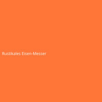 Rustikales Eisen-Messer