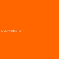 Leichter Beton-Hut