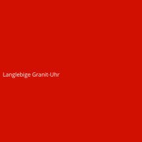 Langlebige Granit-Uhr