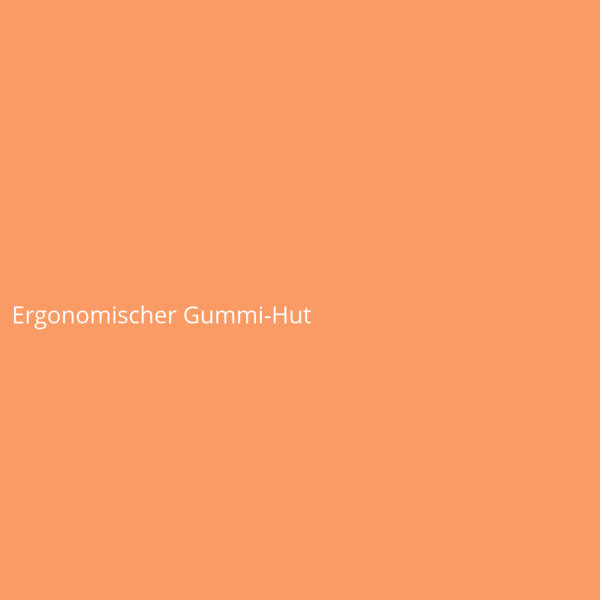 Ergonomischer Gummi-Hut