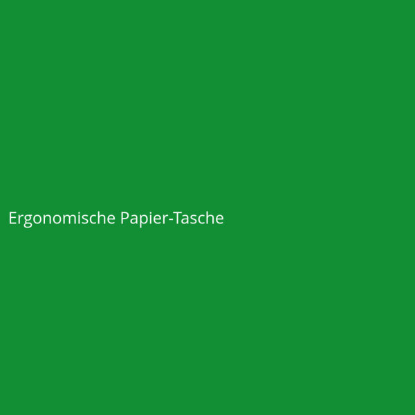 Ergonomische Papier-Tasche