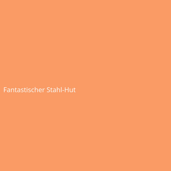 Fantastischer Stahl-Hut