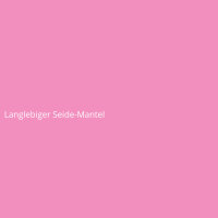 Langlebiger Seide-Mantel
